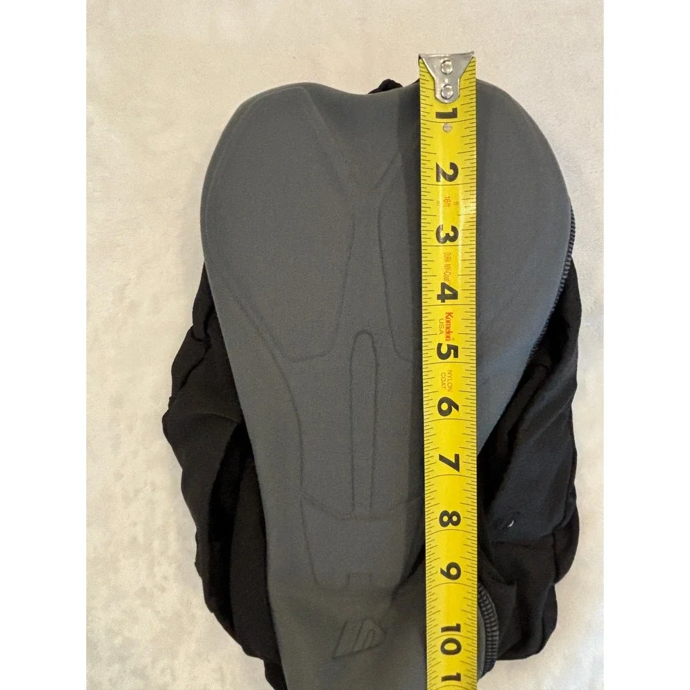 Black Padded Cycling Liner Shorts Mesh Breathable Bike Underwear Small